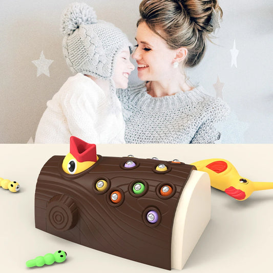 Jouets de pic magnétique attrape-ver | FeedingWood™