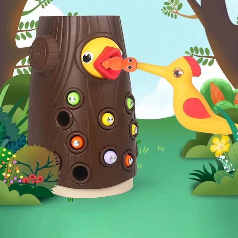 Jouets de pic magnétique attrape-ver | FeedingWood™