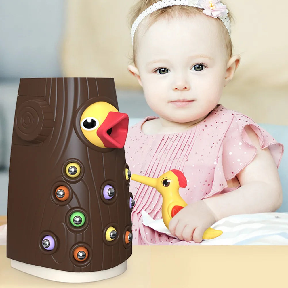 Jouets de pic magnétique attrape-ver | FeedingWood™